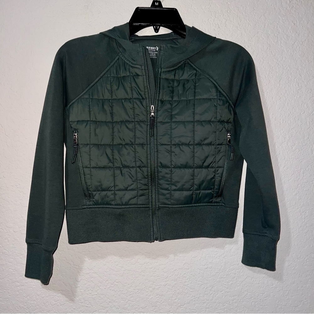Old Navy Active Green dynamic Fleece Jacket